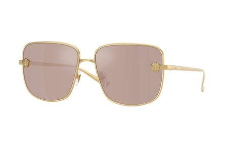 versace, 2282, sievietēm, kvadrātveida, spoguļa, metāls