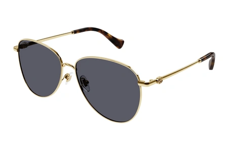 gucci, GG 1419S, vīriešiem, apaļas / ovālas, metāls