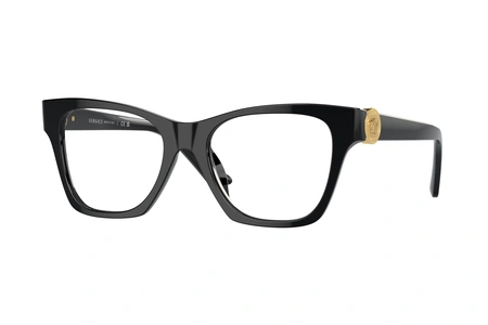 versace, 3341U, sievietēm, stūrains, plastmasa