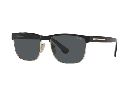 prada, SPR 66Z, vīriešiem, stūrains, metāls