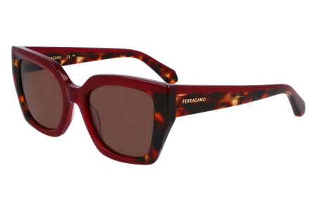 ferragamo, SF 2035S, sievietēm, stūrains, plastmasa