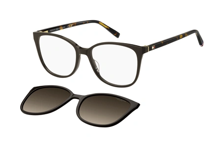 t.hilfiger, TH 2294/C, sievietēm, stūrains, plastmasa