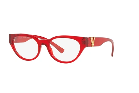 versace, 3282, sievietēm, stūrains, plastmasa