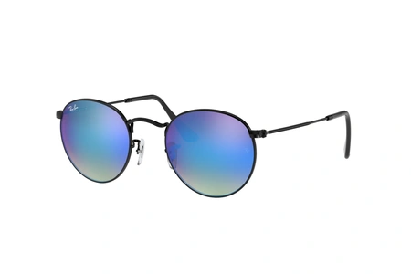 rayban, RB 3447, vīriešiem, apaļas / ovālas, spoguļa, metāls