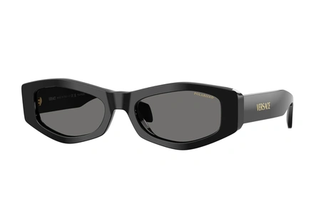 versace, 4487, sievietēm, apaļas / ovālas, polarizēts, plastmasa