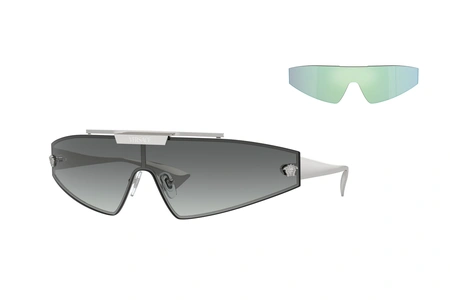 versace, 2265, sievietēm, stūrains, metāls