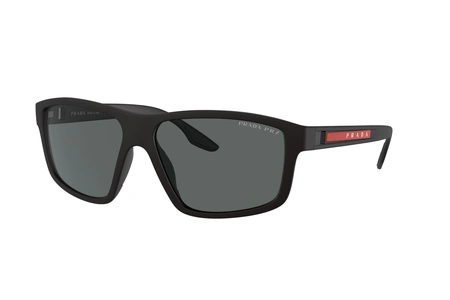 prada, SPS 02X, vīriešiem, kvadrātveida, polarizēts, plastmasa