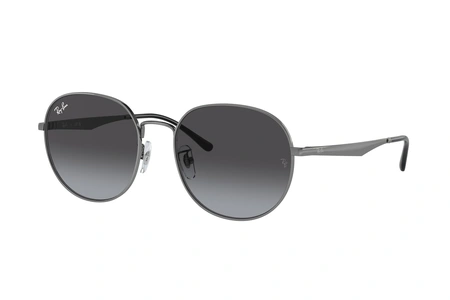 rayban, RB 3727D, vīriešiem, apaļas / ovālas, metāls