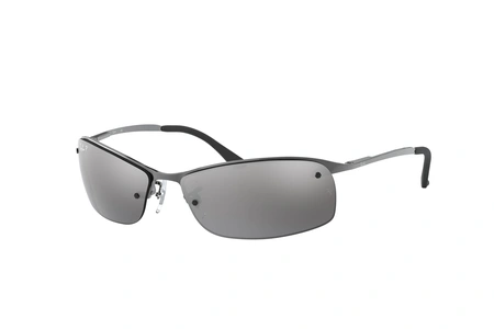 rayban, RB 3183, vīriešiem, stūrains, polarizēts, metāls