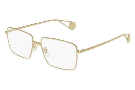 gucci, GG 0439O, sievietēm, stūrains, metāls