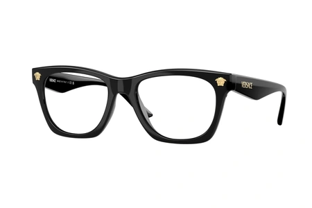 versace, 3363U, vīriešiem, stūrains, plastmasa