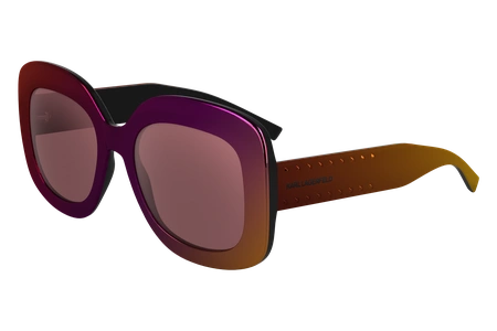 lagerfeld, KL 6165S, sievietēm, stūrains, spoguļa, plastmasa