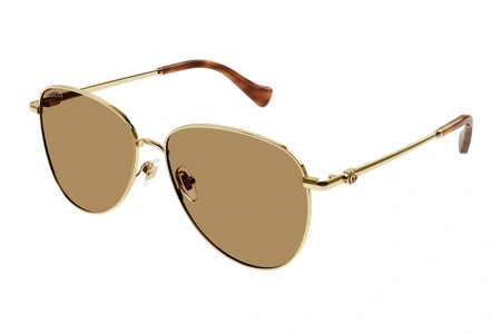 gucci, GG 1419S, vīriešiem, apaļas / ovālas, metāls