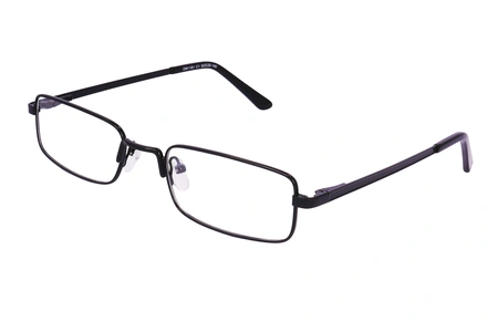 your line, DM 1181, half-rim, kvadrātveida, metāls