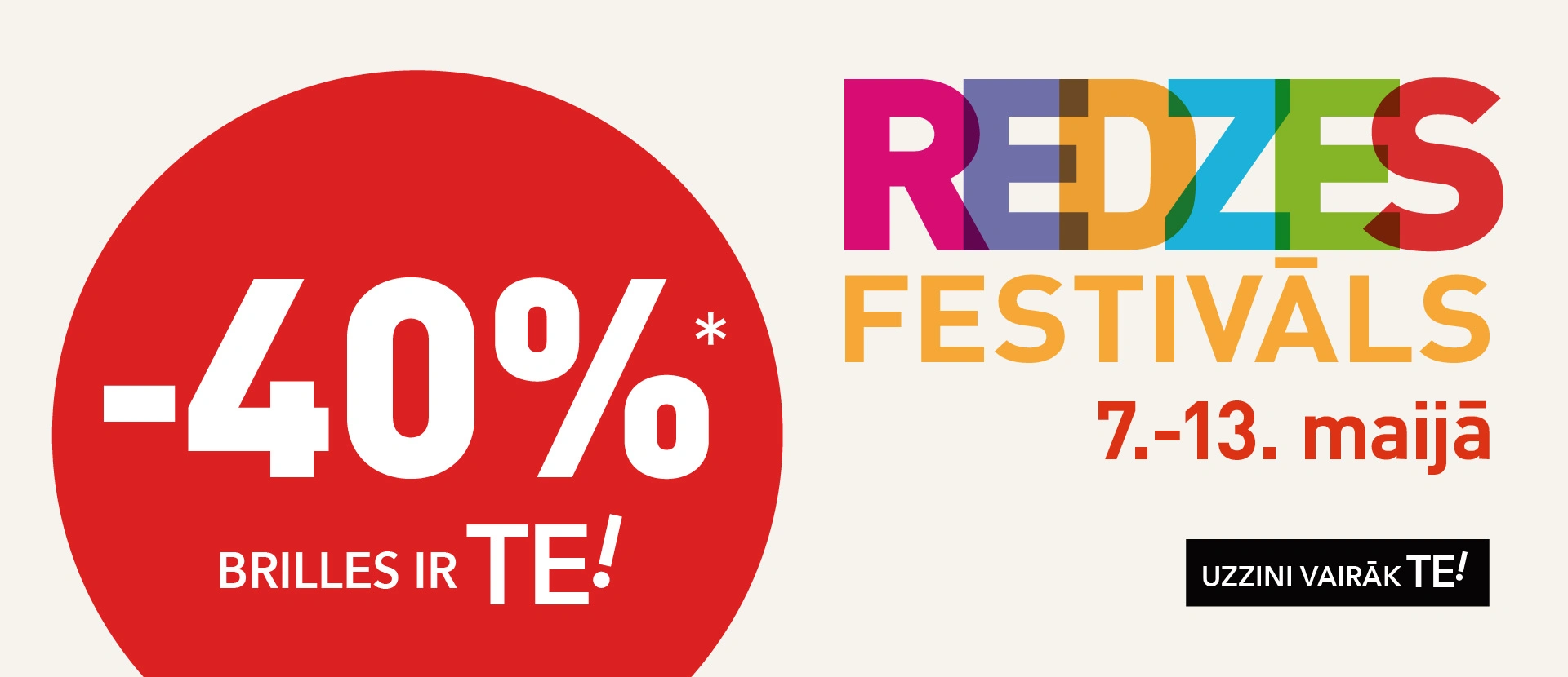 Redzes Festivāls 2026