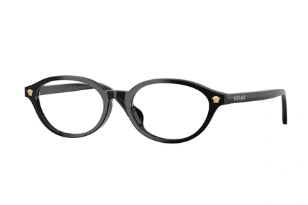 versace, 3393D, sievietēm, apaļas / ovālas, plastmasa