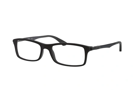 rayban, RB 7017, vīriešiem, kvadrātveida, plastmasa