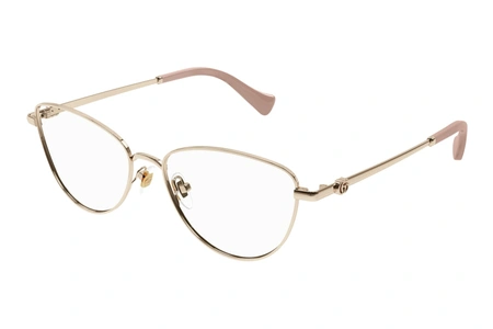 gucci, GG 1595O, sievietēm, stūrains, metāls