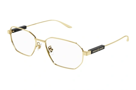 gucci, GG 1313O, sievietēm, stūrains, metāls
